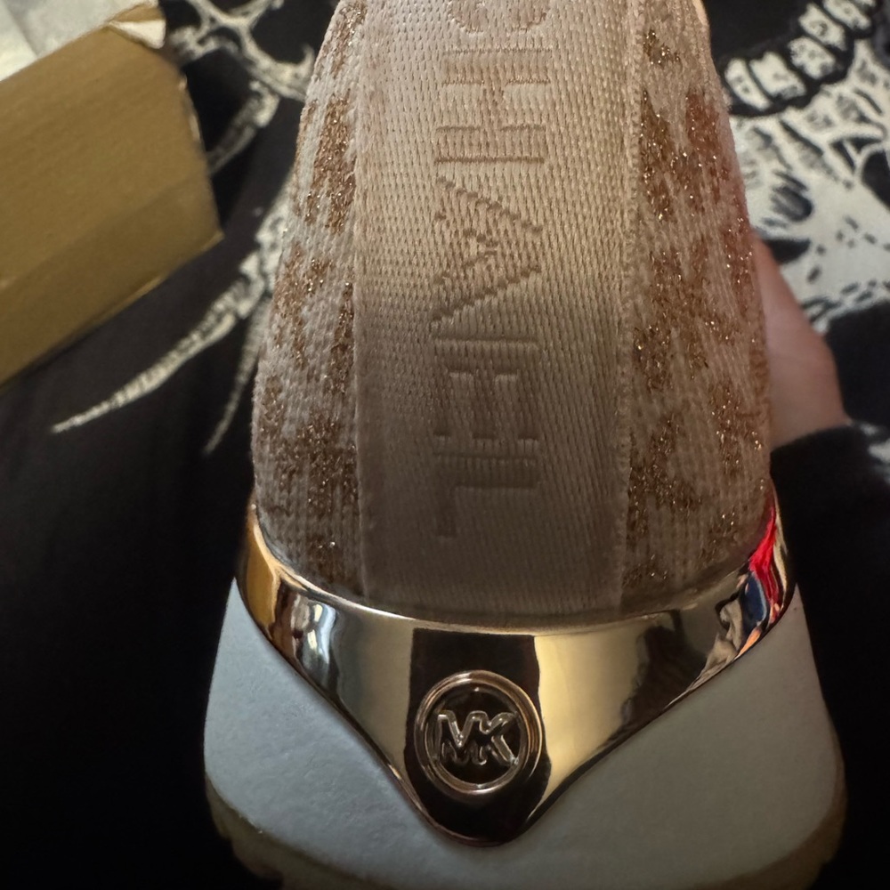 Michael Kors Women's Blush Slip-On Sneakers - Picture 4 of 8